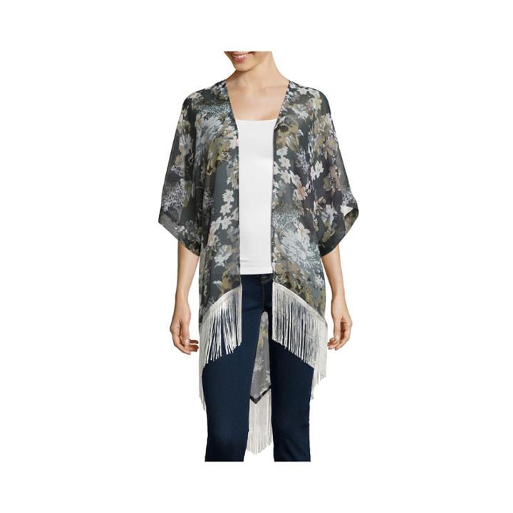 Studio 36 Mix Print Floral Wrap Fashion Wrap