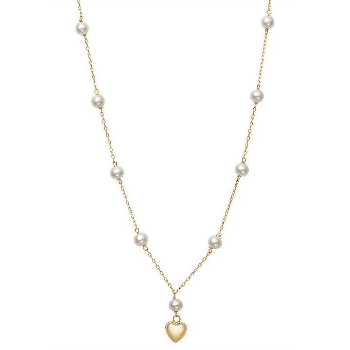 14k Gold Rope 14 Inch Chain Necklace