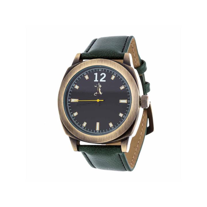 Brooklyn Exchange Mens Green Strap Watch-nwl399010ag-gr