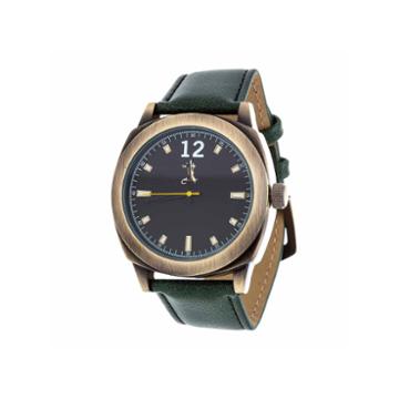 Brooklyn Exchange Mens Green Strap Watch-nwl399010ag-gr
