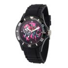 Guardian Of The Galaxy Marvel Mens Black Strap Watch-wma000107
