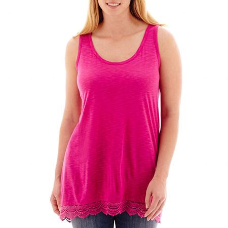 A.n.a Handkerchief Tank Top - Plus