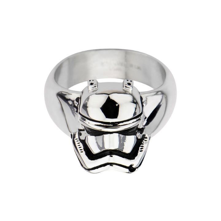 Star Wars Stainless Steel Episode Vii Stormtrooper 3d Ring