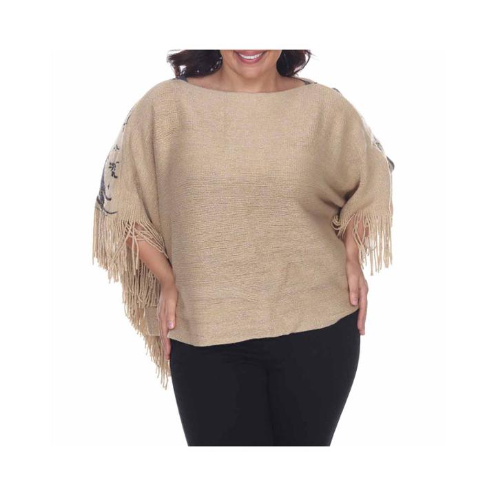 Eagle Wings Poncho - Plus
