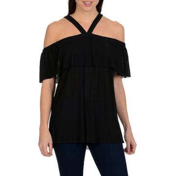 Larry Levine Short Sleeve Top