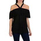 Larry Levine Short Sleeve Top