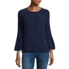A.n.a 3/4 Sleeve Crew Neck Pullover Sweater