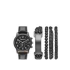 Arizona Mens Black 5-pc. Watch Boxed Set-fmdarz539