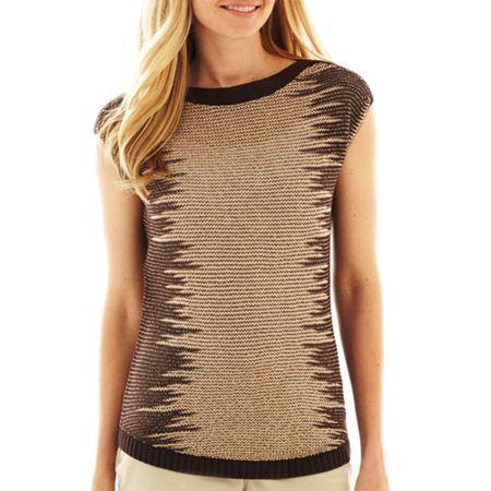 Worthington Short-sleeve Sweater