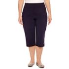 Alfred Dunner Seas The Day Cropped Pants-plus