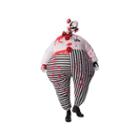 Inflatable Evil Clown 3-pc. Dress Up Costume Unisex