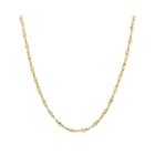 Infinite Gold&trade; 14k Yellow Gold 18 Flat Twisted Link Chain Necklace