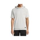 Msx By Michael Strahan Short Sleeve Knit Hoodie