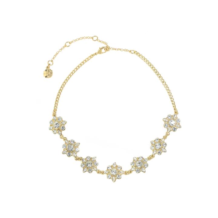 Monet Jewelry Womens White Choker Necklace