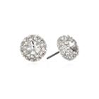 Mixit&trade; Crystal Silver-tone Stud Earrings
