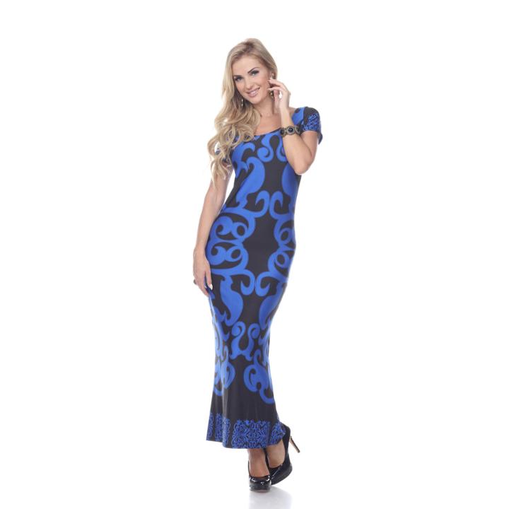 White Mark Raven Sleeveless Maxi Dress