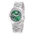 Marvel Fortazela Mens The Hulk Green Dial Stainless Steel Watch