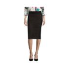 Liz Claiborne Faux Suedepencil Skirt Talls