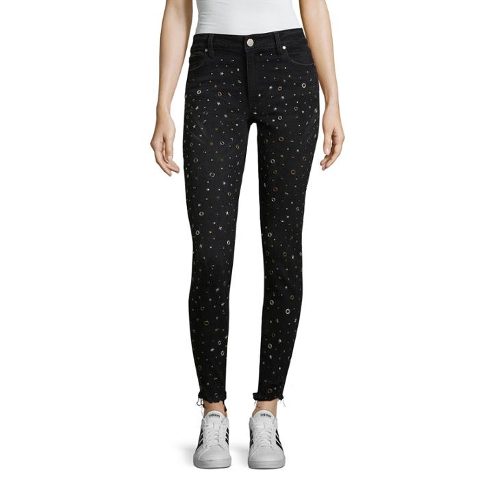 Tinseltown Star Studded Skinny Fit Jean-juniors