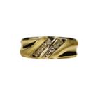 Mens 1/3 Ct. T.w. Champagne Diamond 10k Yellow Gold Ring