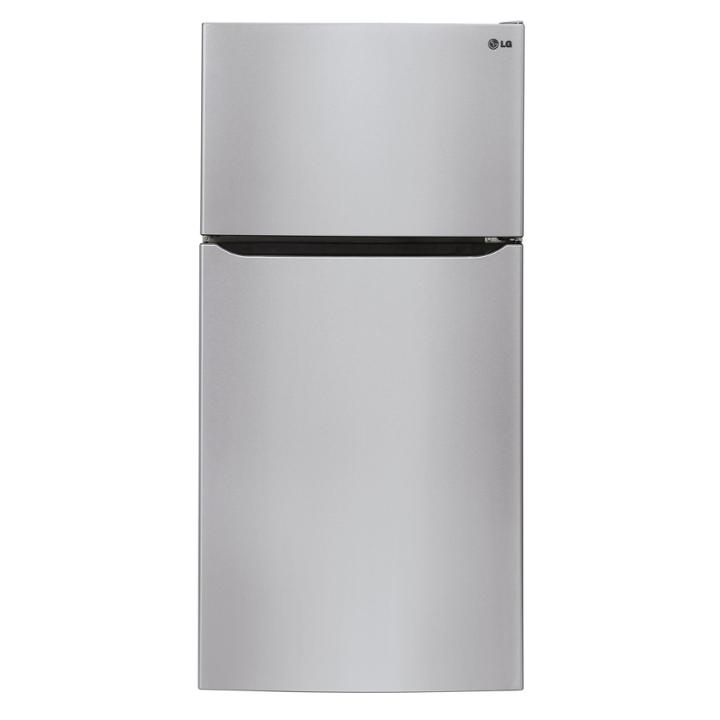 Lg Energy Star 20.2 Cu. Ft. 30 Wide Top Freezer Refrigerator With Ice Maker - Ltcs20220s