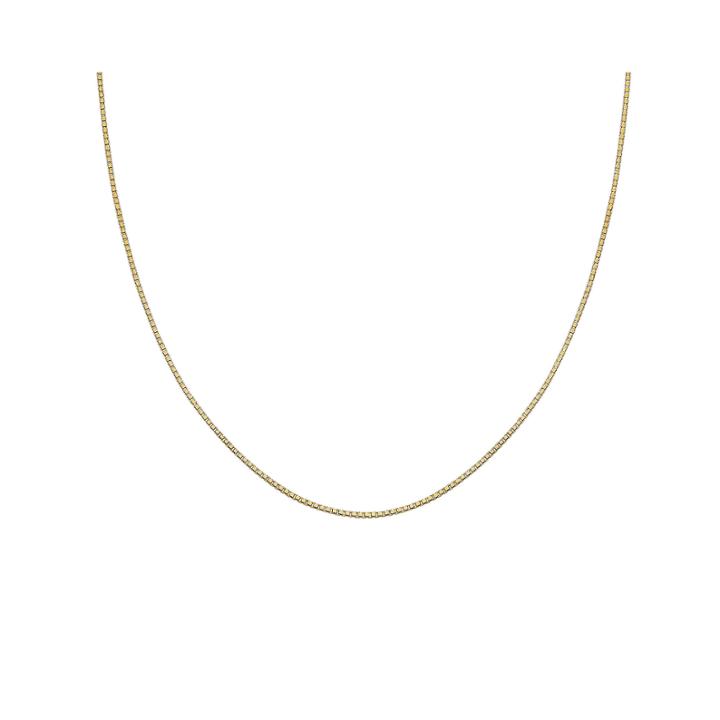 Gold Over Sterling Silver 30 Box Chain