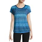 Made For Life Short Sleeve Lattice Print T-shirt