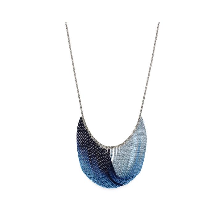 Nicole By Nicole Miller Ombr Multi-chain Swag Necklace