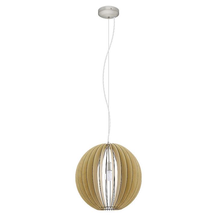 Eglo Cossano 1-light 20 Inch Matte Nickel Pendantceiling Light