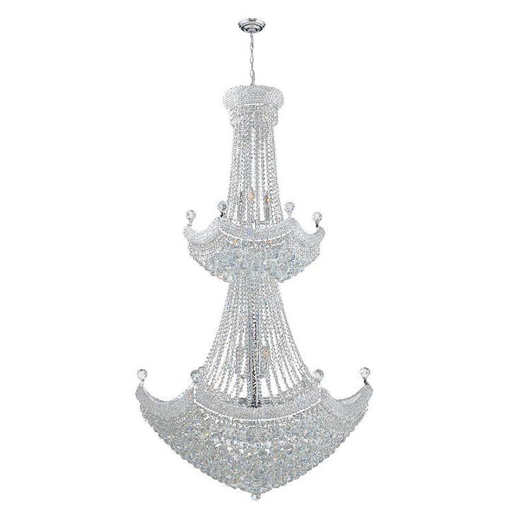 Empire Collection 32 Light 2-tier Crystal Chandelier