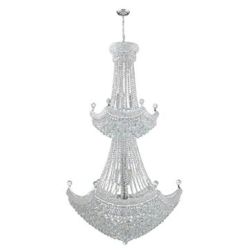 Empire Collection 32 Light 2-tier Crystal Chandelier