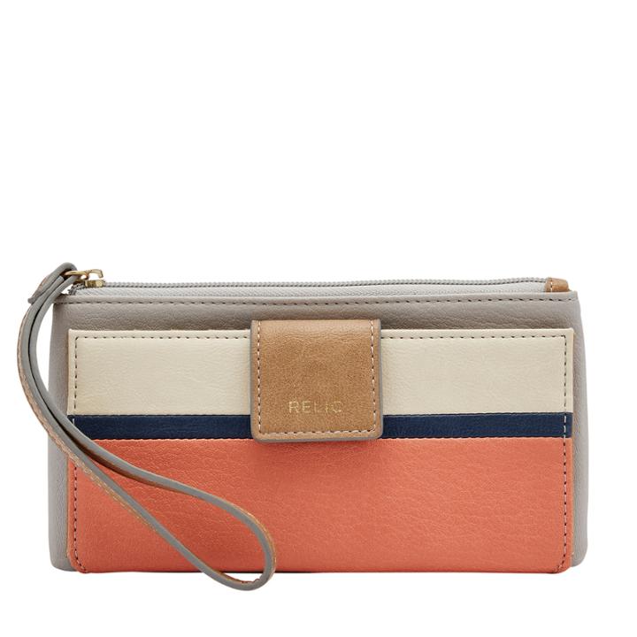 Relic Re Cameron Checkbook Wallet