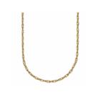 18k Yellow Gold Hollow Rolo Chain Necklace