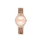 Geneva Womens Rose Goldtone Strap Watch-pts3045rg