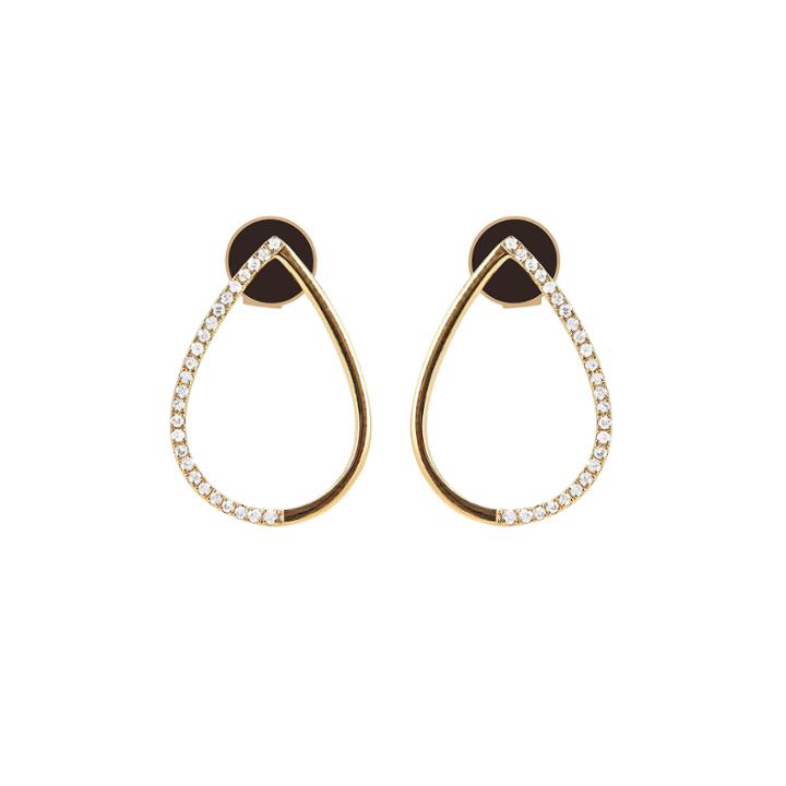 1/10 Ct. T.w. White Diamond 14k Gold Drop Earrings