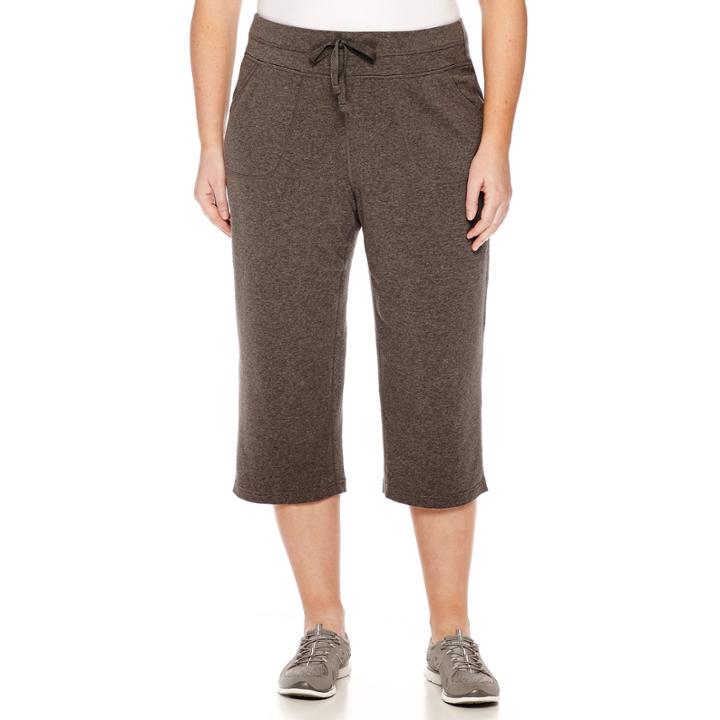 Made For Life&trade; French Terry Capris - Plus