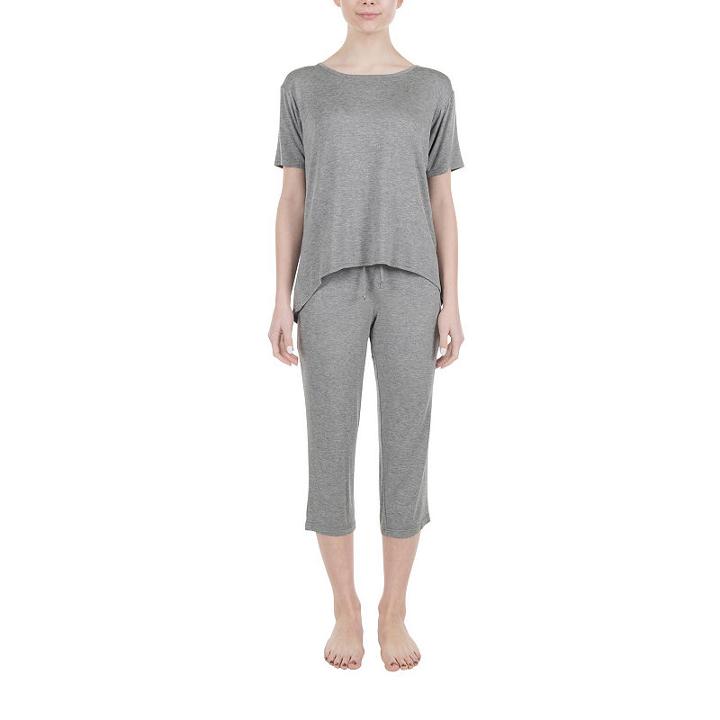 Lissome Short Sleeve Scoop Hi Low Tee - Plus