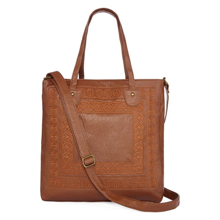 T-shirt And Jeans&trade; Embroidered Tote