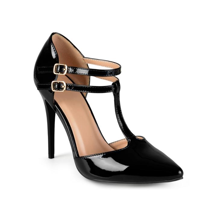 Journee Collection T-strap Pumps