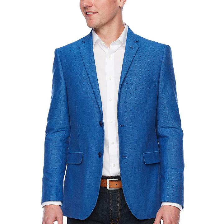 U.s. Polo Assn. Classic Fit Woven Pin Dot Sport Coat