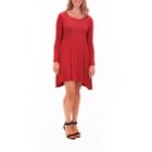 Nina Leonard Heat Seal Front Dress