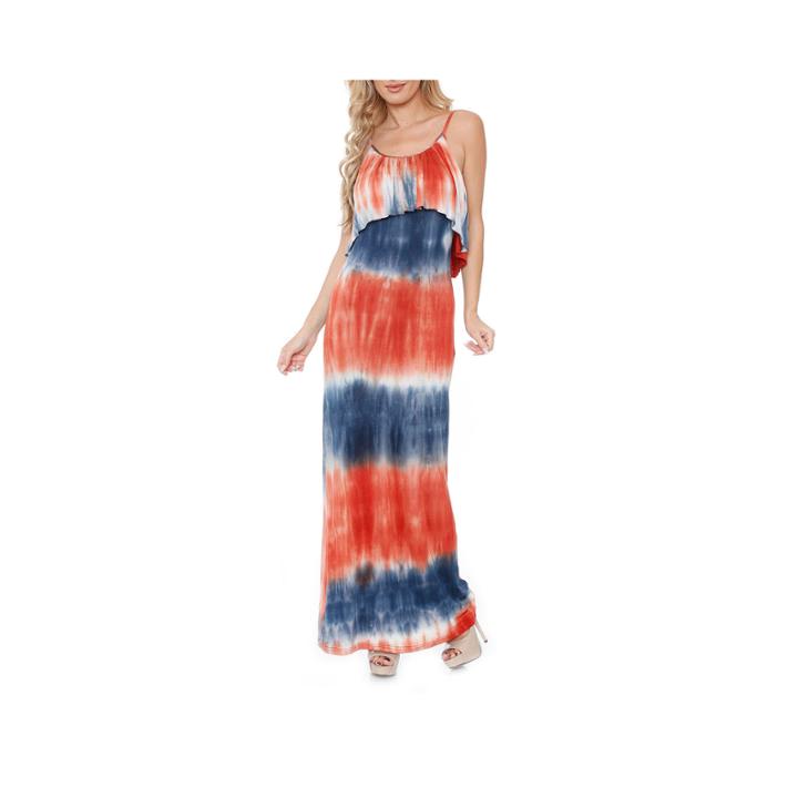 White Mark Kalea Sleeveless Maxi Dress
