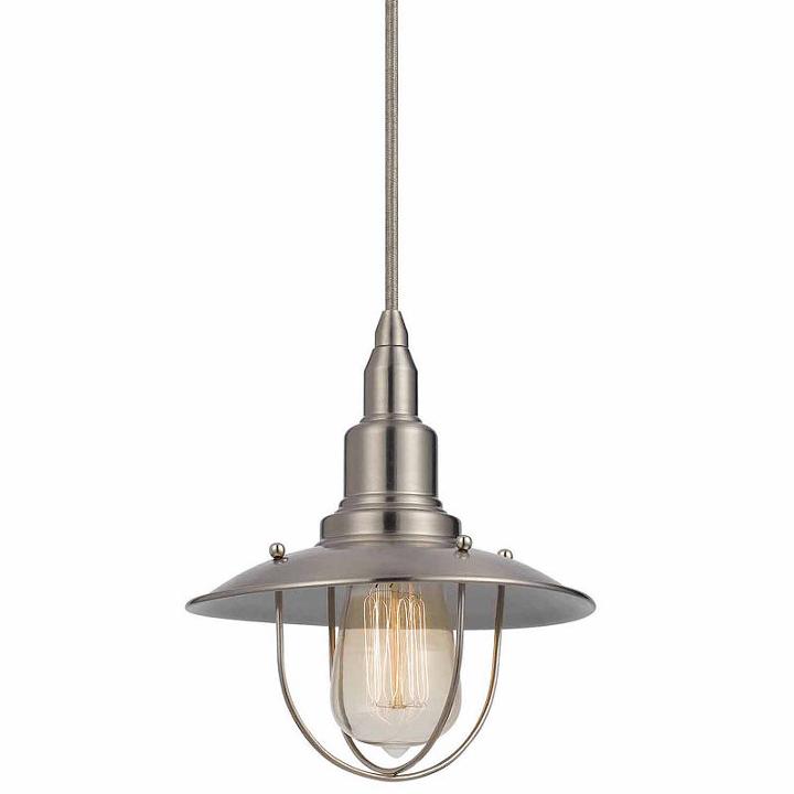 Wooten Heights 12.25 Tall Metal Pendant In Rust