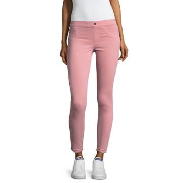 Utopia By Hue Solid Denim Leggings