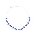 Liz Claiborne 2022 Collar Blue & Silver-tone Necklace