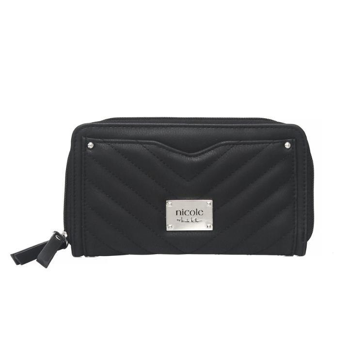 Nicole By Nicole Miller Lola Zip Around Wallet