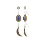 Decree 3-pc. Blue Earring Sets