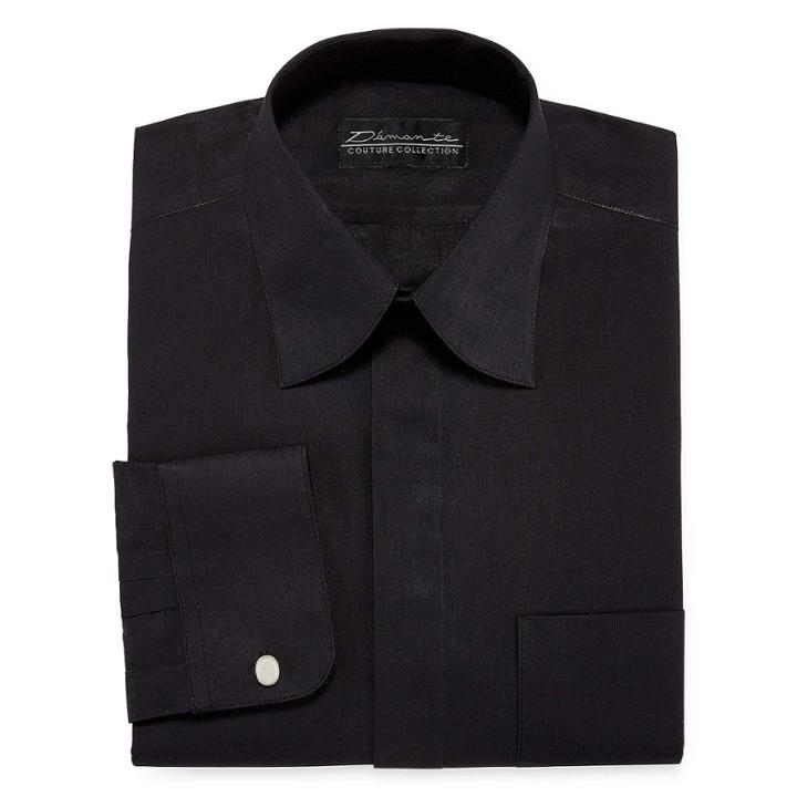 Damante Modern Long Sleeve Woven Dress Shirt