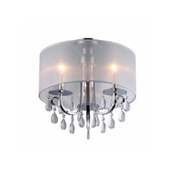Warehouse Of Tiffany Muses Crystal 16-inch Chromechandelier
