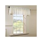 Hathaway Emb Val Rod-pocket Scallop Valance